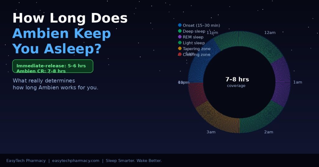 How Long Does Ambien Make You Sleep – EasyTech Pharmacy